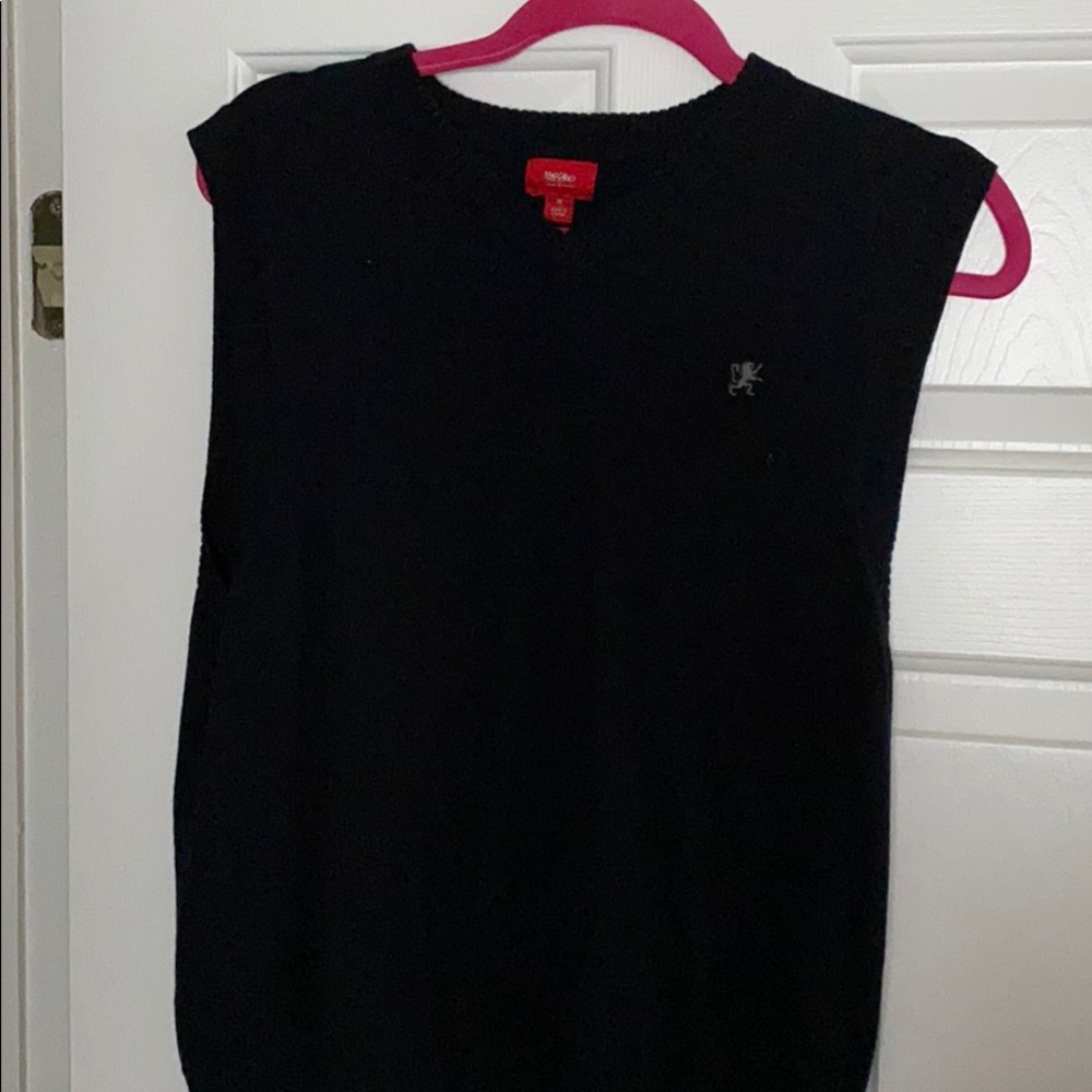 Black V Neck Sweater vest